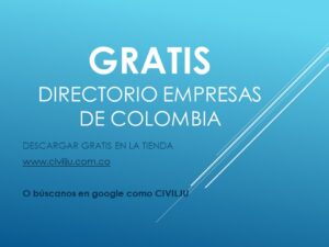 Gratis - Directorio de Empresas en Colombia 2020 Pública - GRATIS -